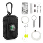 The Mole - 550 Paracord Survival Kit (Black)