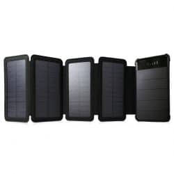 Folding 4 Panel 10,000 MAH Portable Solar Power Bank