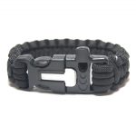 4 in 1 Paracord Survival Bracelet - 550lb - 3 Sizes - Image 2
