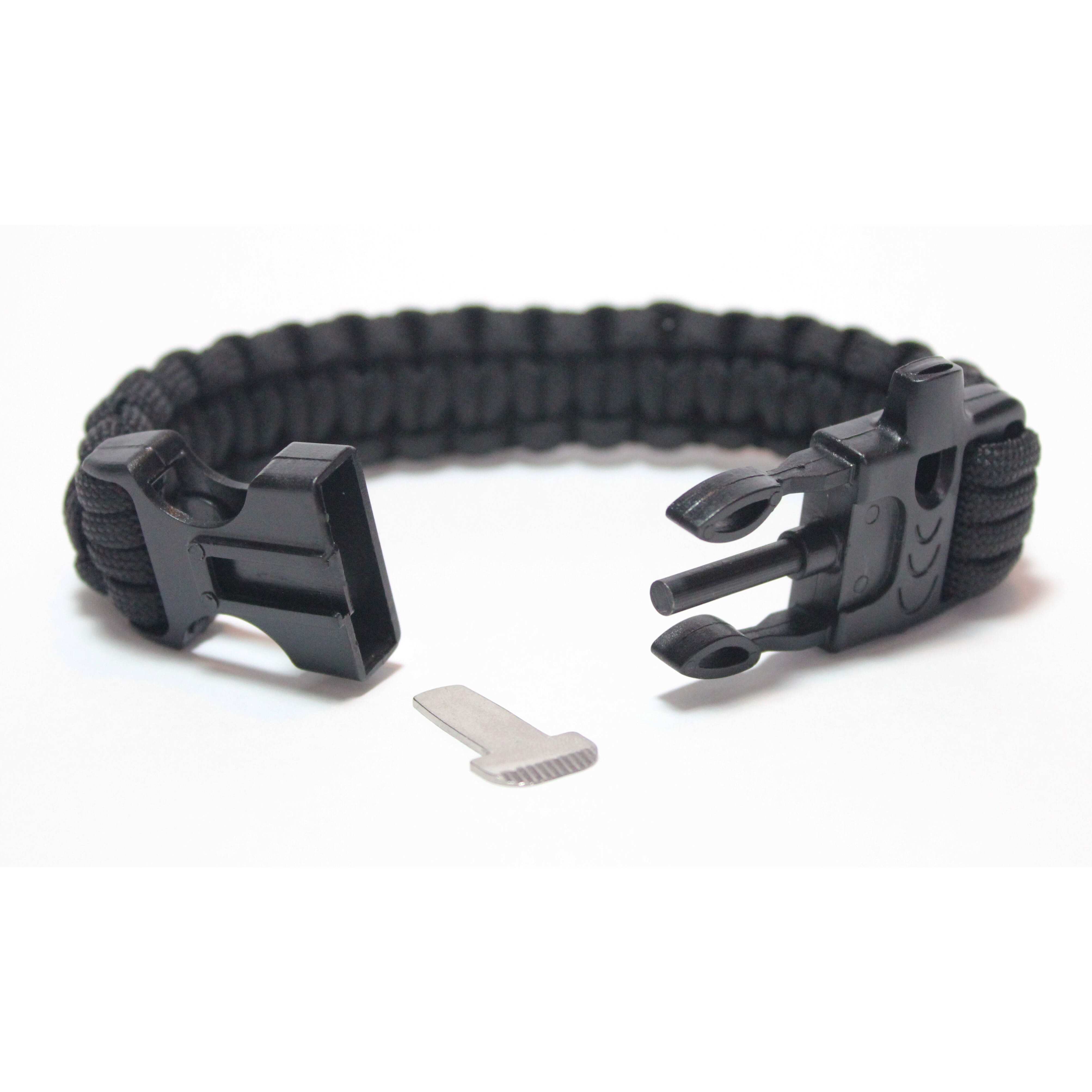 4 In 1 Paracord Survival Bracelet 550lb 3 Sizes 4 In 1 Paracord Survival Bracelet 550lb 3 Sizes