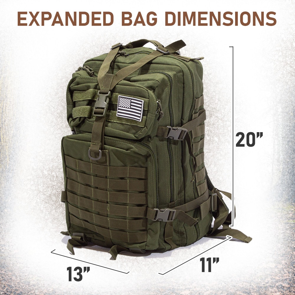 50L Expeditionary Tactical Backpack - Sirius Survival