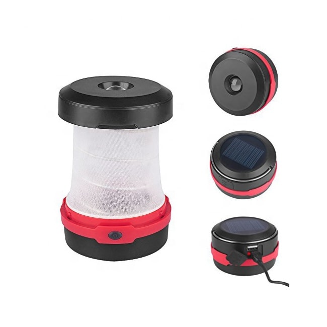 Solar Camping Lantern - LED Powered - Sirius Survival