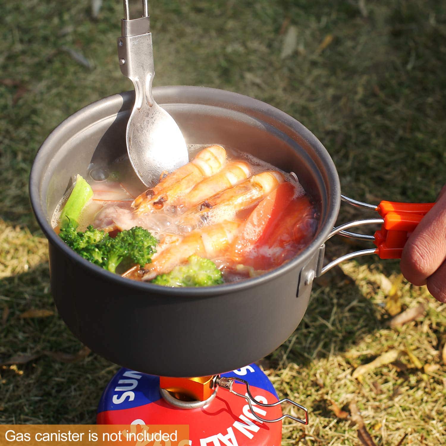 12 Piece Camping Cookware Set - Sirius Survival