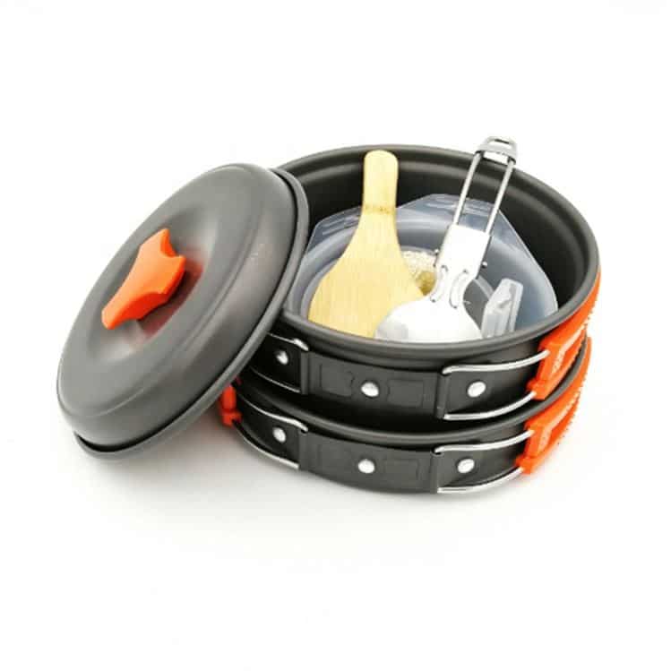 12 Piece Camping Cookware Set - Sirius Survival