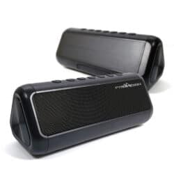 Pyramidion Solar Bluetooth Speaker, Portable, Wireless, Waterproof & USB Power Bank