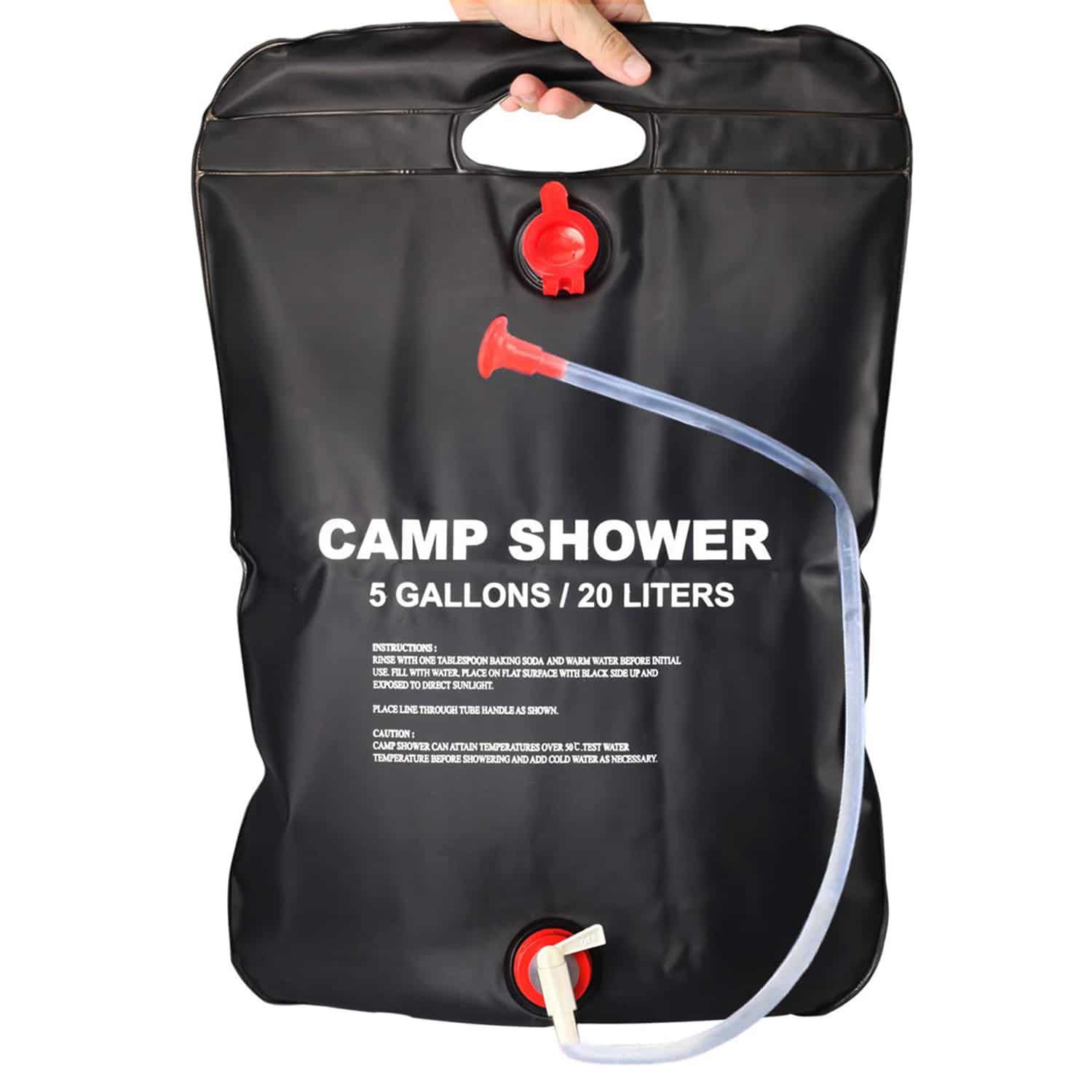 Portable Outdoor Shower - Camp Shower 5 Gallon Capacity by Sirius Survival