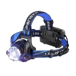 Rechargeable Tactical LED Headlamp - Powerful 6000 Lumen