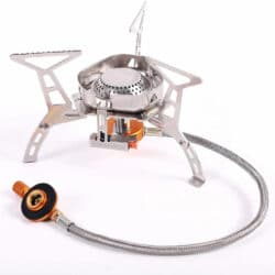 Ultralight Backpacking Stove with Case - Portable, Compact Camping Stove for Hiking, Camping and Outdoor Travelling