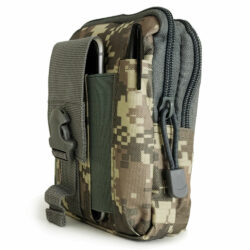 Tactical EDC MOLLE Phone Pouch - Attachable Gear for Military & Tactical Backpacks
