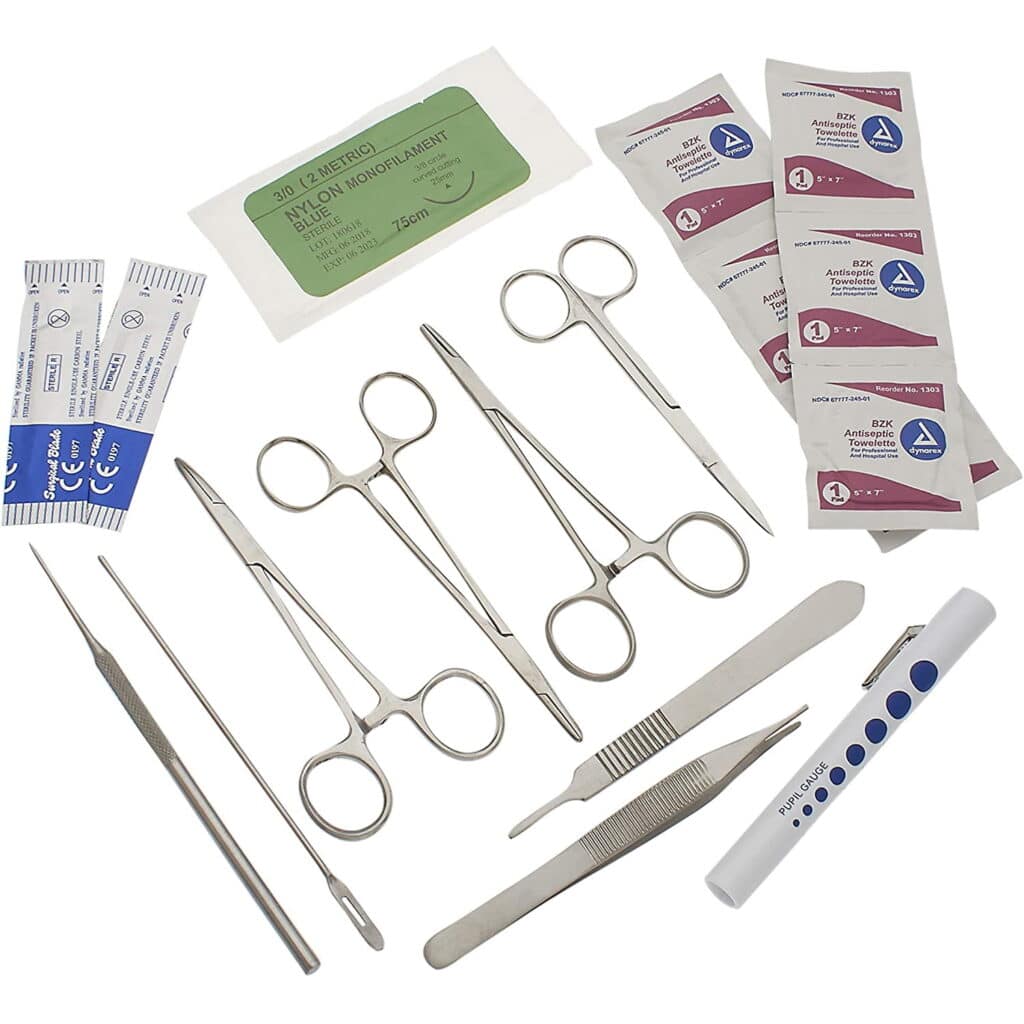 20 Piece Emergency Surgical Kit - Sirius Survival
