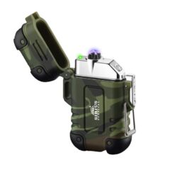 Arc4 Waterproof/Windproof Plasma Lighter - Top-Facing Dual Arc USB Lighter