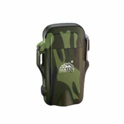 Arc4 Lit Lighter 2.0 - Rechargeable Outdoor Waterproof Dual Arc Plasma Lighter with Flashlight & Lanyard