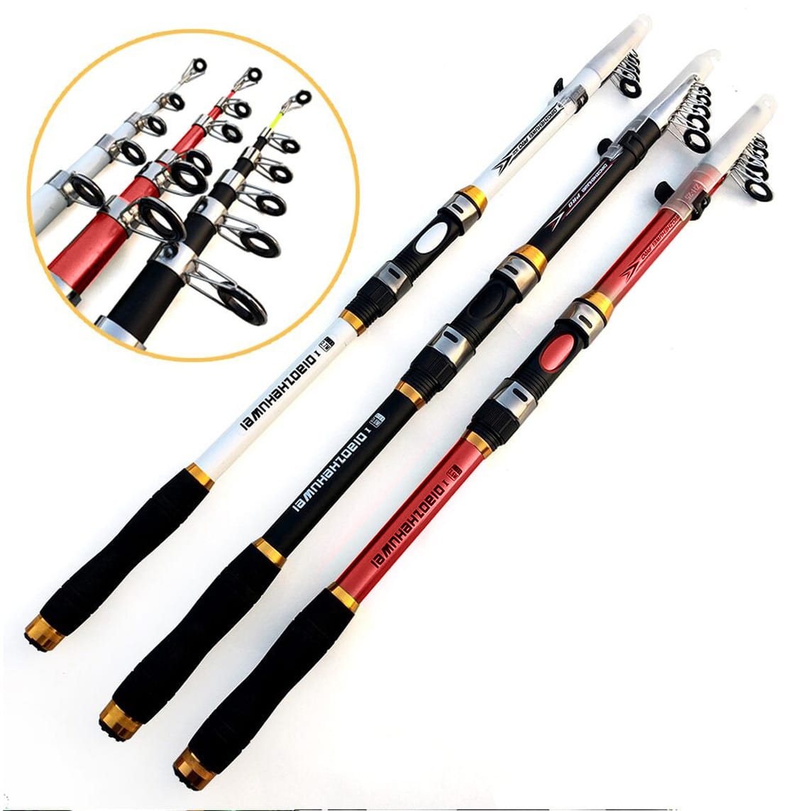 Telescopic Retractable Fishing Rod - Sirius Survival