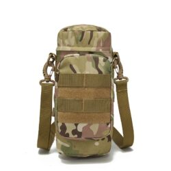 Tactical MOLLE Water Bottle Holder - Military Style Water Pouch Attachment