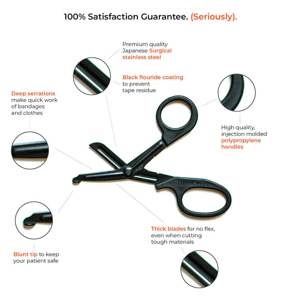 Medical Scissors - EMT And Trauma Shears - 2 Sizes - Sirius Survival