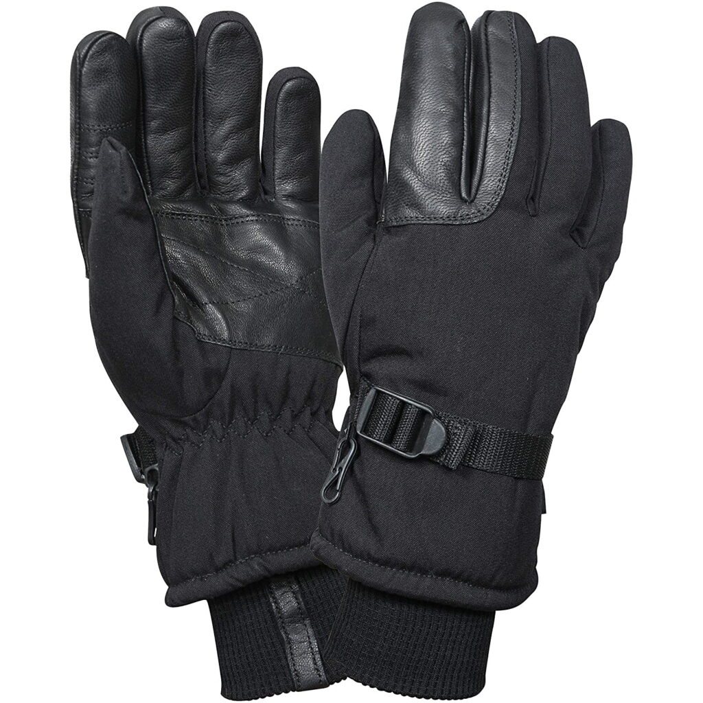 cold terrain hooded gloves