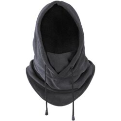 Full Face Fleece Mask - Balaclava Ski Mask - Extreme Cold Weather Face Mask - Heavyweight Fleece Hood Snow Gear for Men & Women