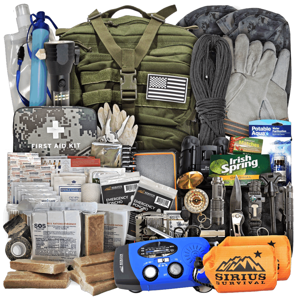 Pre Packed Bug Out Bag: 72-Hour Survival Kit For 2
