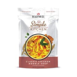 Simple Kitchen Classic Chicken Noodle Soup - 6 Count Case - ReadyWise