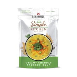 Simple Kitchen Creamy Cheddar Broccoli Soup - 6 Count Case - ReadyWise