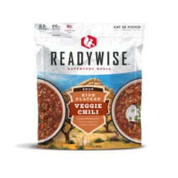High Plateau Veggie Chili Soup - 6 Count Case - ReadyWise