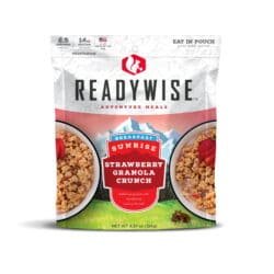 Sunrise Strawberry Granola Crunch - 6 Count Case - ReadyWise