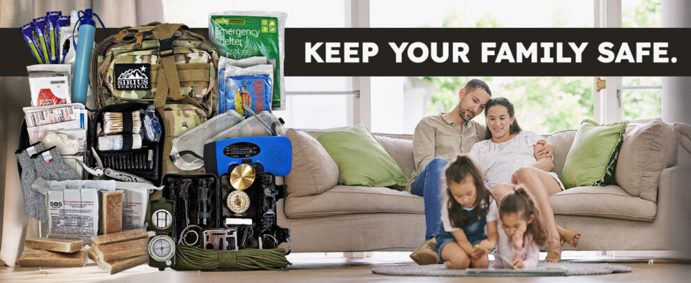 Vital 72 Hour Emergency Survival Kit For Family - 72 Hours Of Food ...