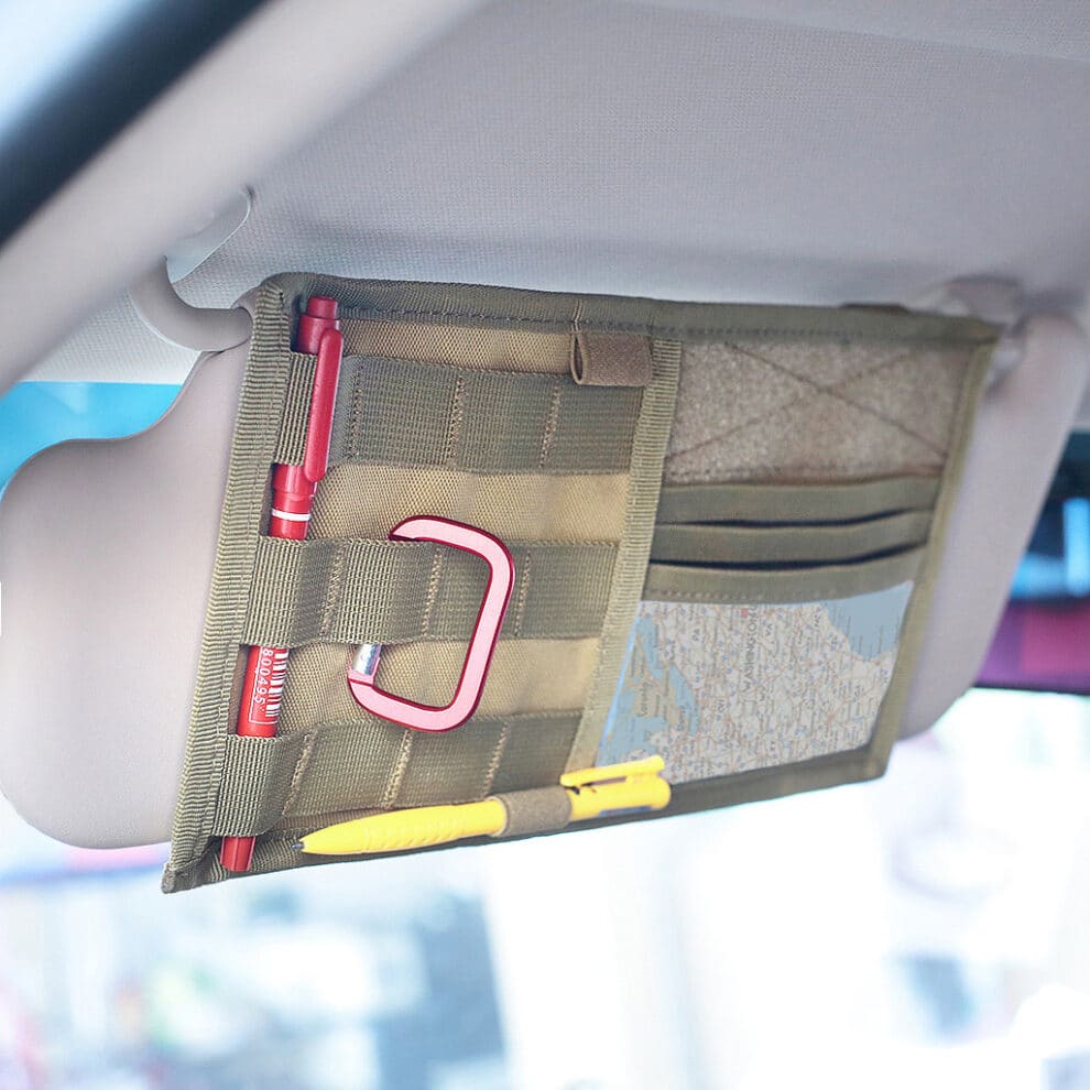 Tactical Molle Sun Visor Organizer Sirius Survival