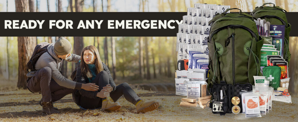 6 Person Emergency Kit / Survival Backpack For 72 Hours - Sirius Survival