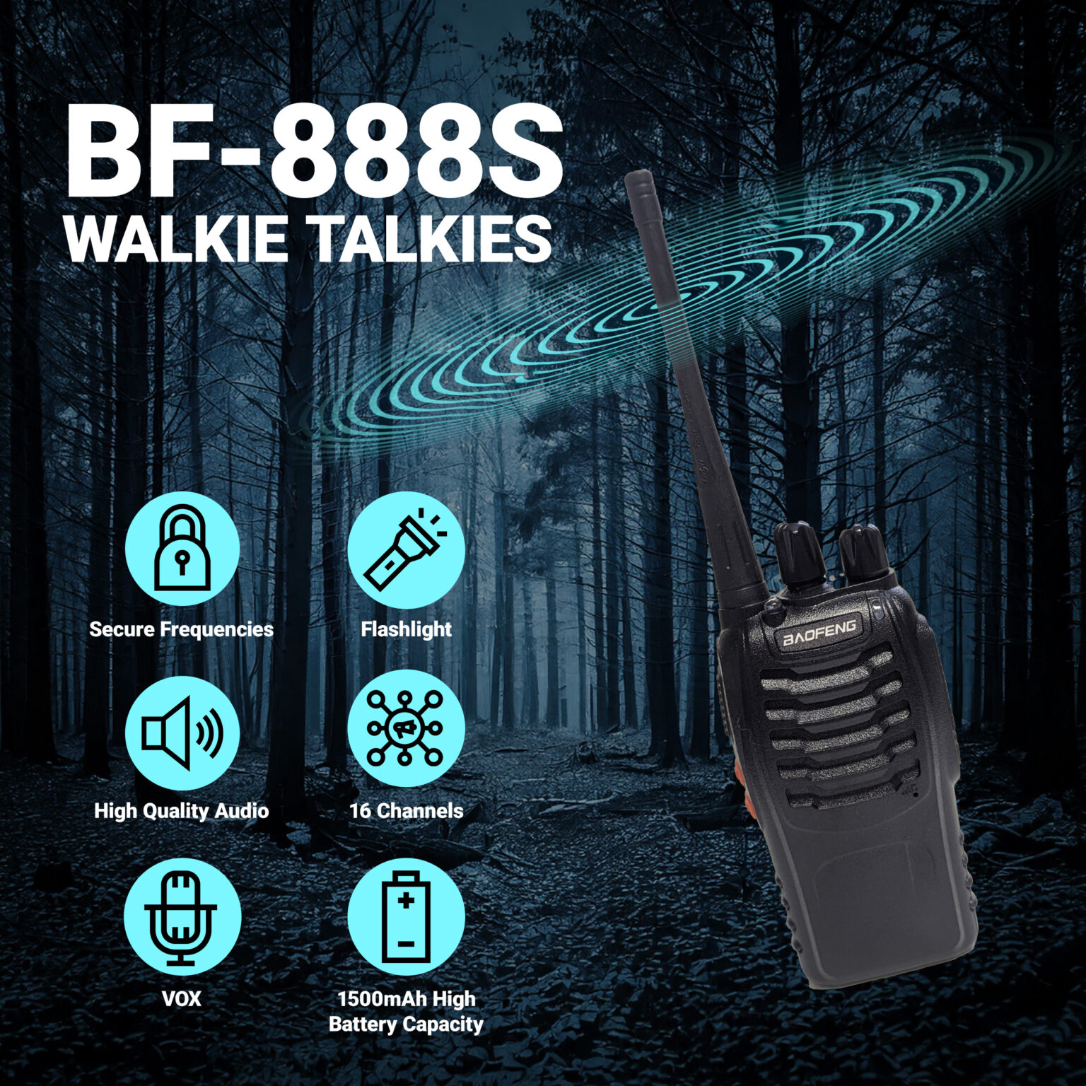 Approved 6 Baofeng Bf-888s Walkie Talkie Two Way Radio Call In Nairobi - Foto 9