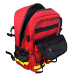 50L Emergency Response Backpack - Red - Ultra-Durable 1200D HighVis Reflective EMS Jump Bag - Heavy Duty EMS Back Pack for Emergency Preparedness - Disaster Prep & Bug Out Kits - Image 2