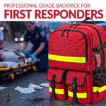 50L Emergency Response Backpack - Red - Ultra-Durable 1200D HighVis Reflective EMS Jump Bag - Heavy Duty EMS Back Pack for Emergency Preparedness - Disaster Prep & Bug Out Kits - Image 5